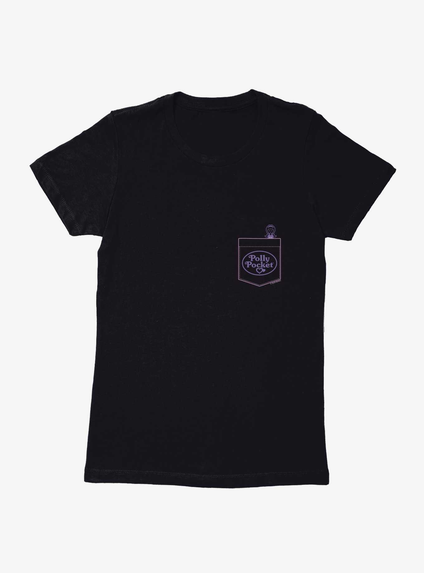 Polly Pocket Faux Pocket Icon Womens T-Shirt, , hi-res