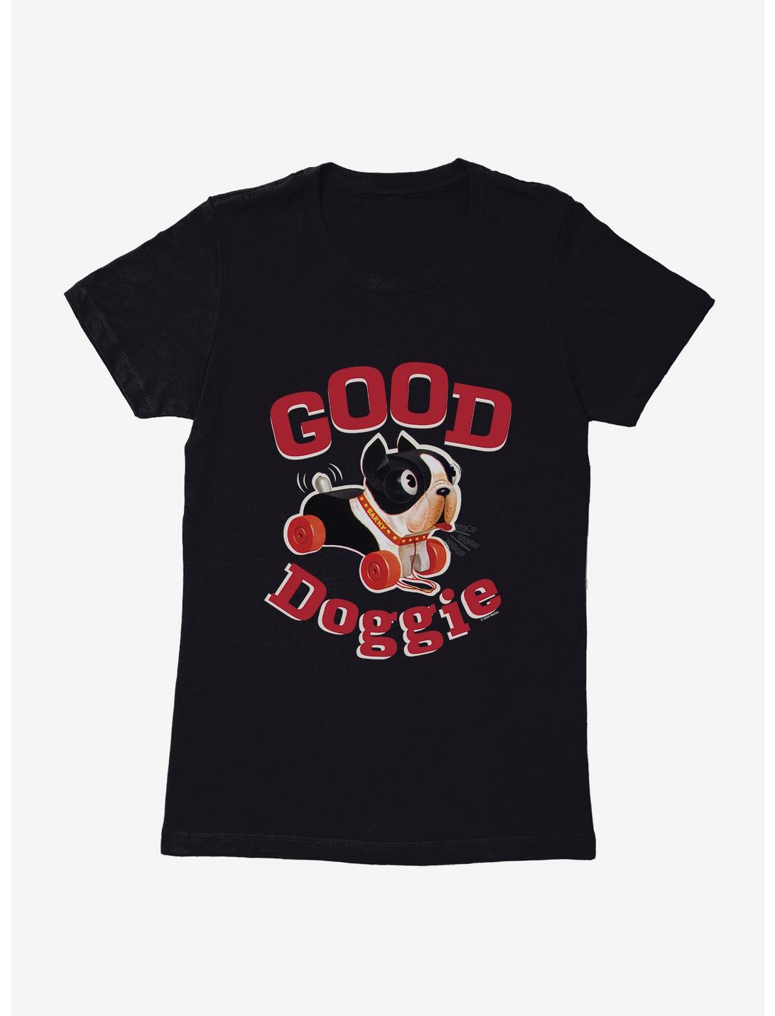 Fisher Price Good Doggie Pull Toy Womens T-Shirt, BLACK, hi-res
