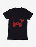 Fisher Price Pull Toy Dog Outline Womens T-Shirt, BLACK, hi-res