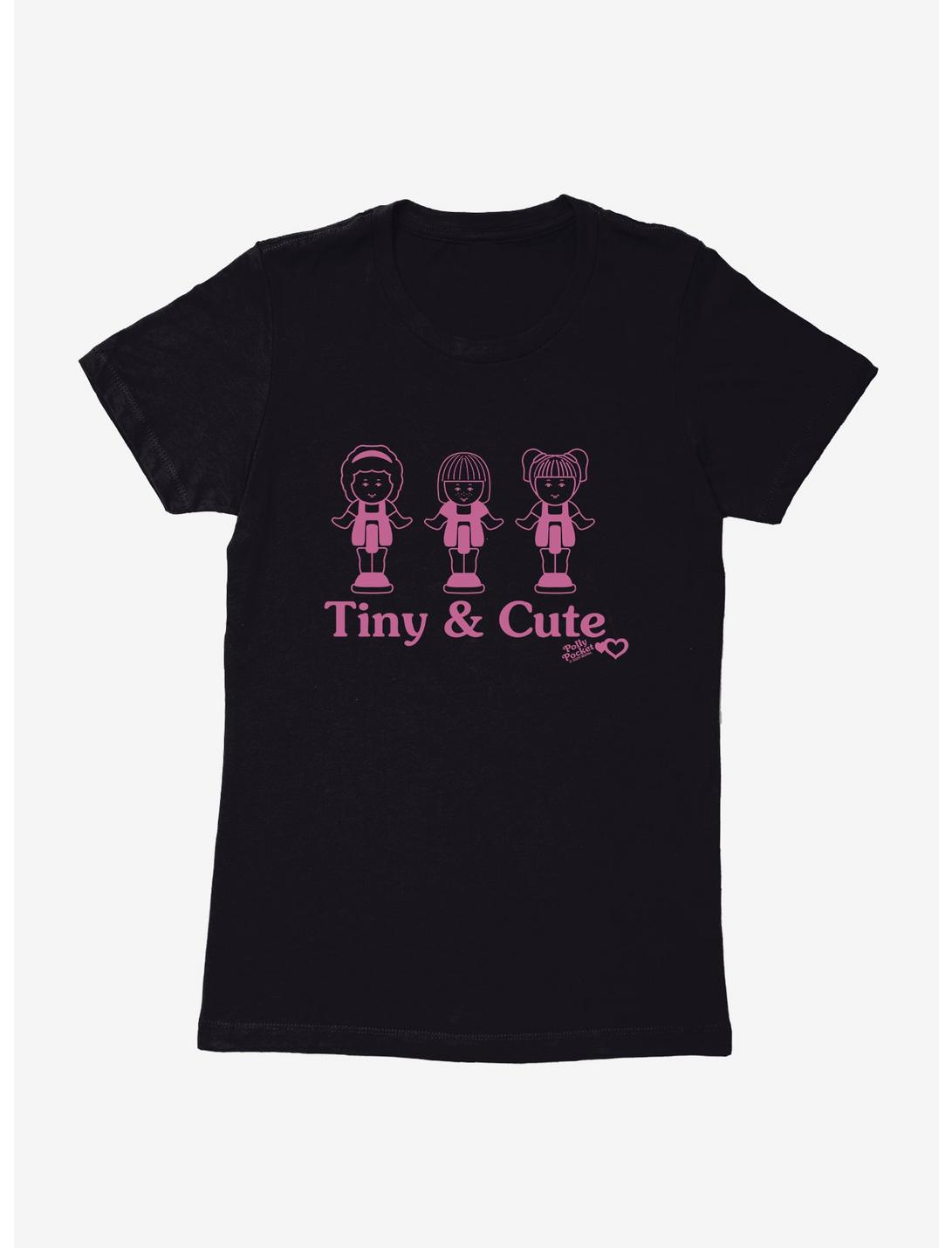 Polly Pocket Tiny And Cute Womens T-Shirt, BLACK, hi-res