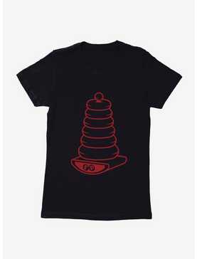 Fisher Price Rock-A-Stack Outline Womens T-Shirt, , hi-res