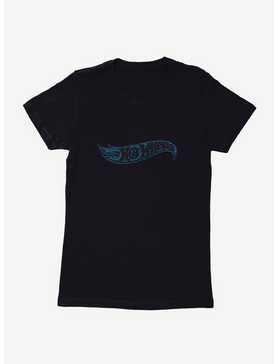 Hot Wheels Faded Blue Logo Womens T-Shirt, , hi-res