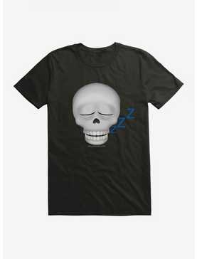 Emoji Skull Expression Sleepy T-Shirt, , hi-res