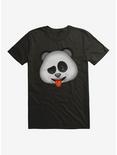 Emoji Panda Expression Funny T-Shirt, BLACK, hi-res