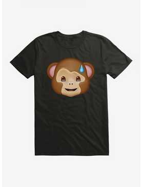 Emoji Monkey Expression Embarrassed T-Shirt, , hi-res