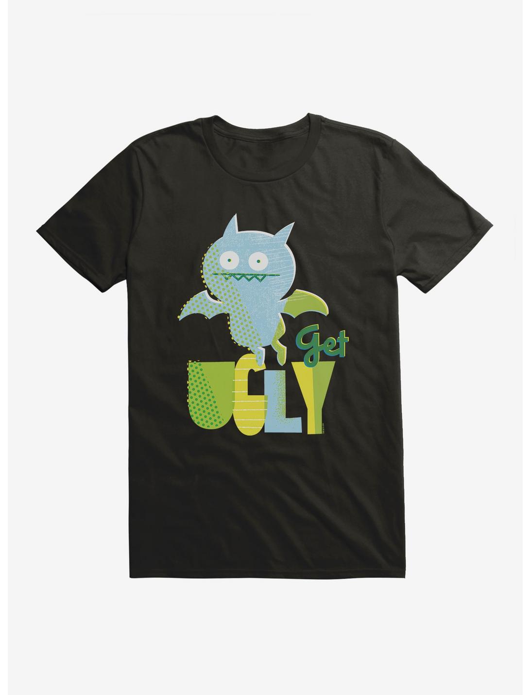 UglyDolls Ice-Bat Get Ugly T-Shirt, BLACK, hi-res