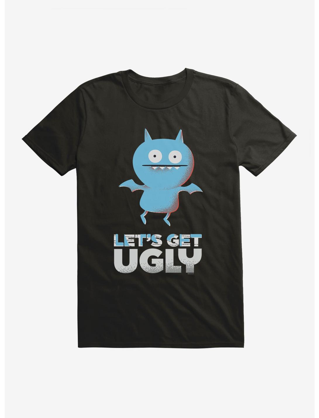 UglyDolls Ice-Bat Let's Get Ugly T-Shirt, BLACK, hi-res