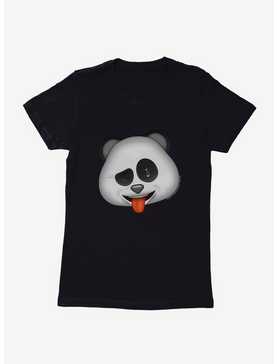Emoji Panda Expression Funny Womens T-Shirt, , hi-res