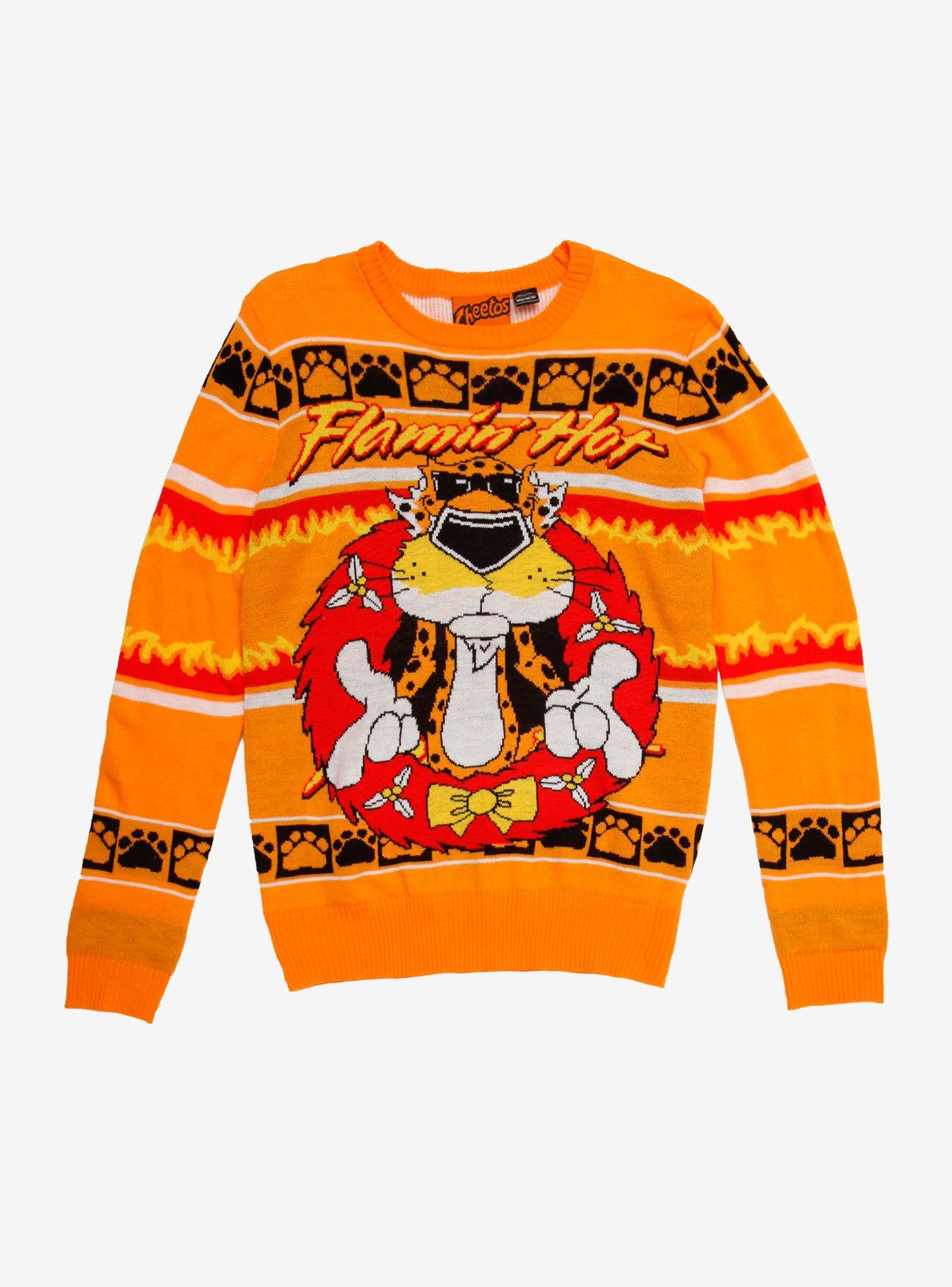 Hot cheetos sweater hotsell