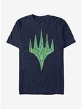 Magic: The Gathering Green Crystal T-Shirt, NAVY, hi-res