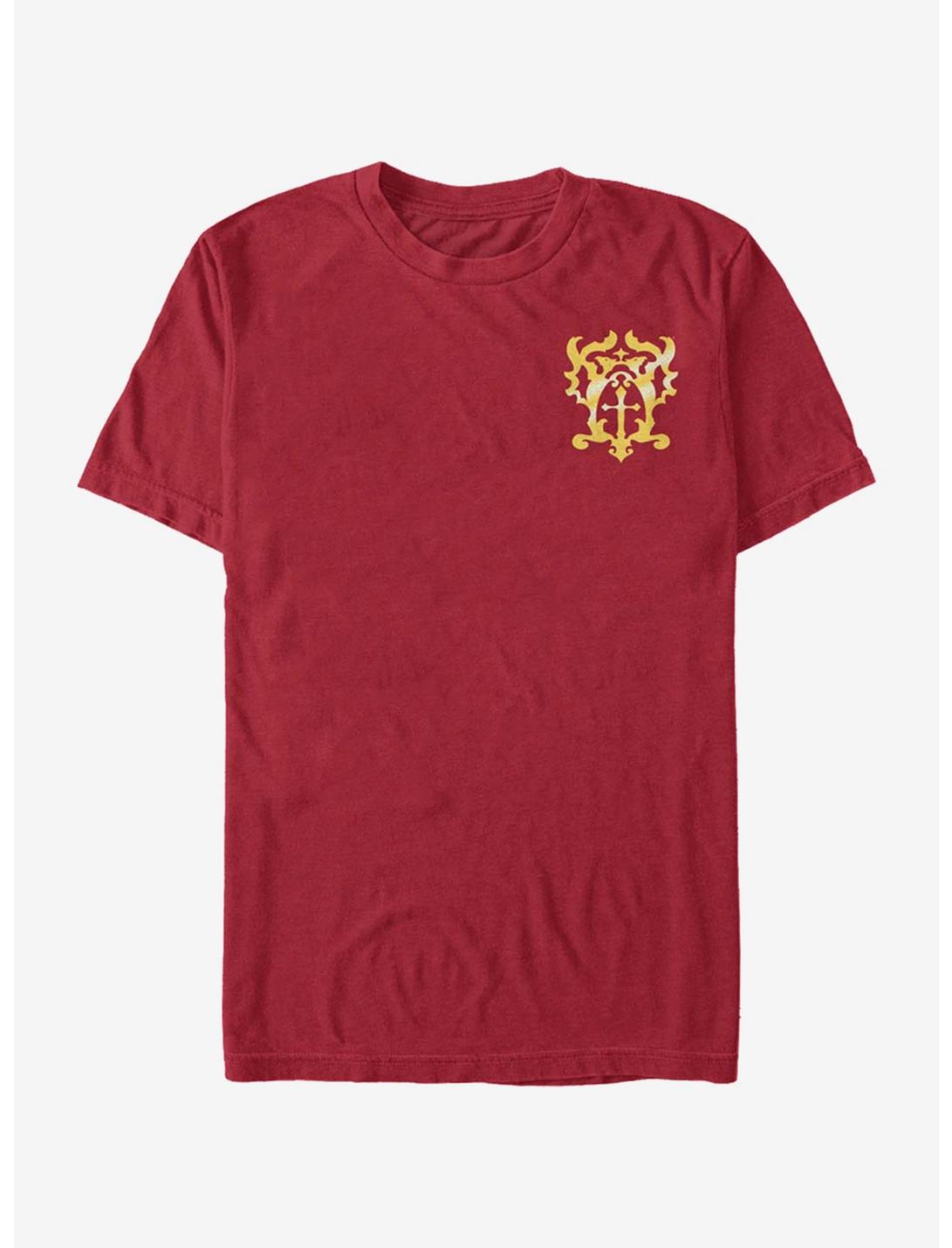 Castlevania Belmont Crest T-Shirt, CARDINAL, hi-res