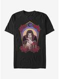 Castlevania Dracula Art Nouveau T-Shirt, BLACK, hi-res