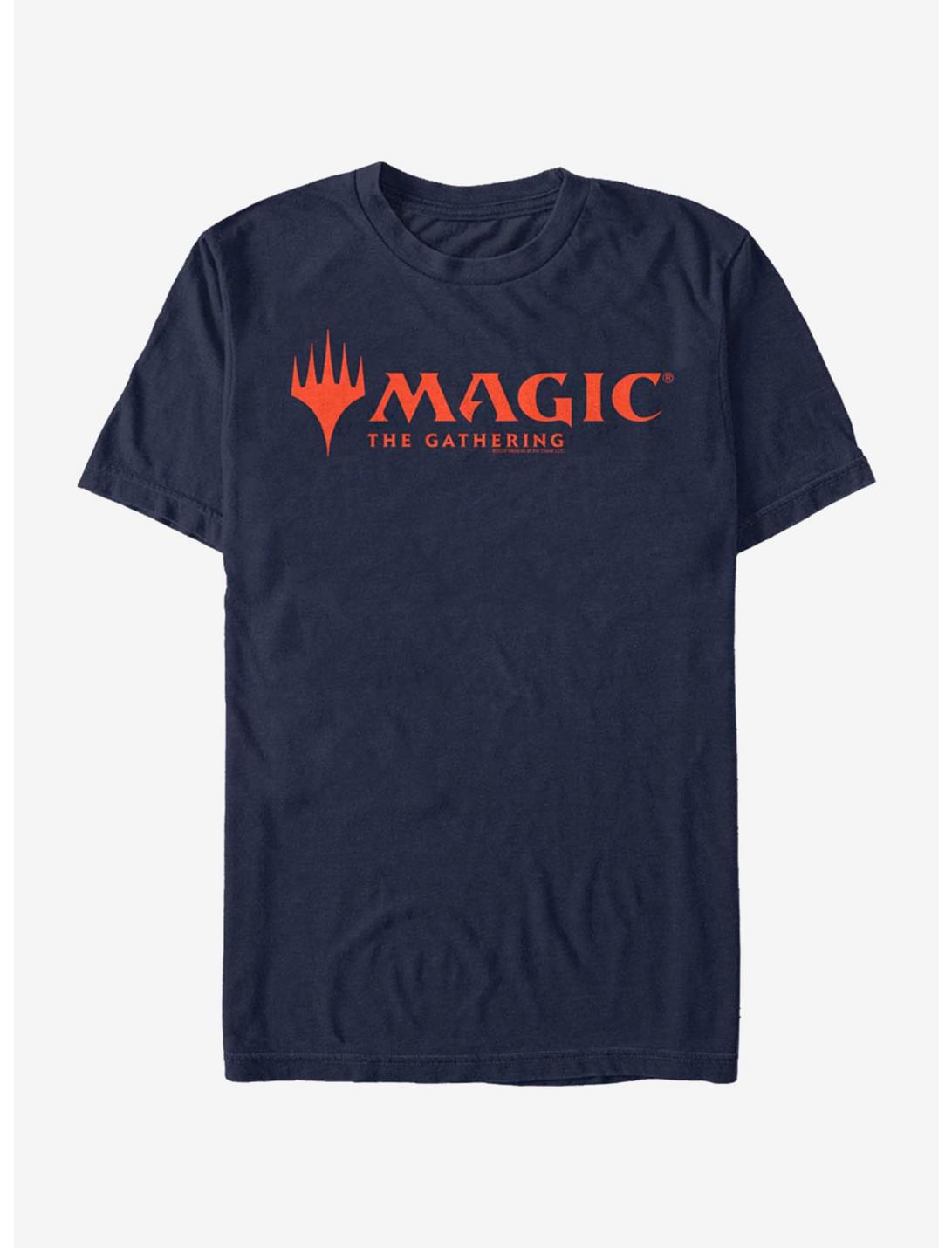 Magic: The Gathering Magic Logo T-Shirt, NAVY, hi-res