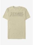 Magic: The Gathering Classic Logo T-Shirt, SAND, hi-res