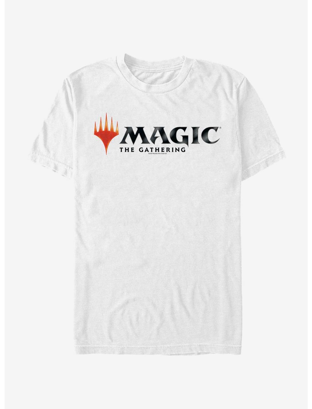 Magic: The Gathering Logo T-Shirt, WHITE, hi-res