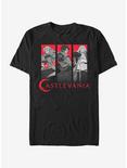 Castlevania Trio Box Up T-Shirt, BLACK, hi-res
