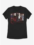 Castlevania Characters Womens T-Shirt, BLACK, hi-res