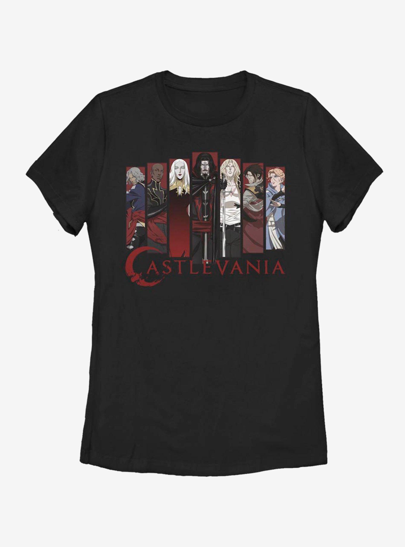 Castlevania Characters Womens T-Shirt, , hi-res