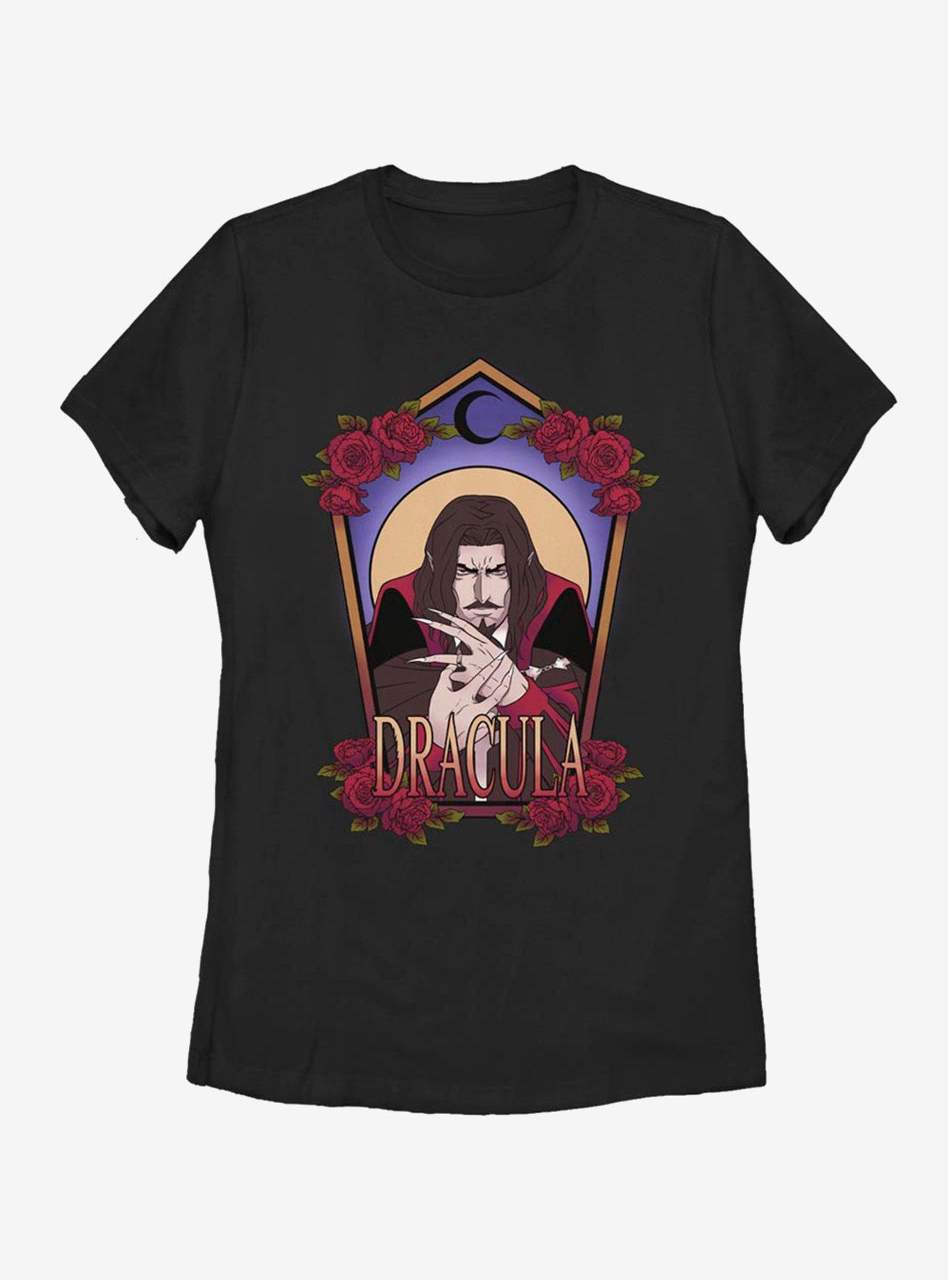 Castlevania Dracula Art Nouveau Womens T-Shirt, , hi-res