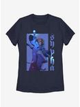 Castlevania Hero Sypha Womens T-Shirt, NAVY, hi-res