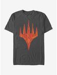 Magic: The Gathering Orange Crystal T-Shirt, CHARCOAL, hi-res