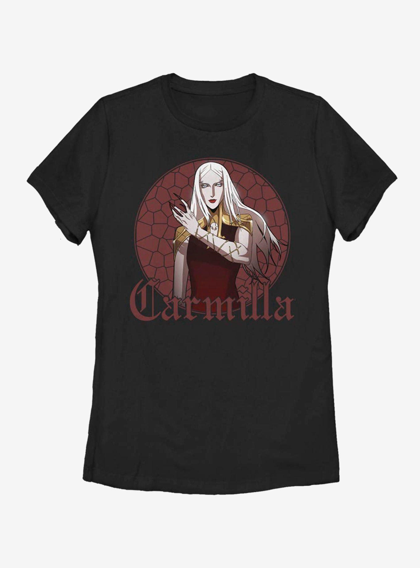 Castlevania Stained Glass Carmilla Womens T-Shirt, , hi-res