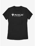 Magic: The Gathering Magic Logo Womens T-Shirt, BLACK, hi-res