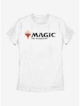 Magic: The Gathering Logo Womens T-Shirt, WHITE, hi-res