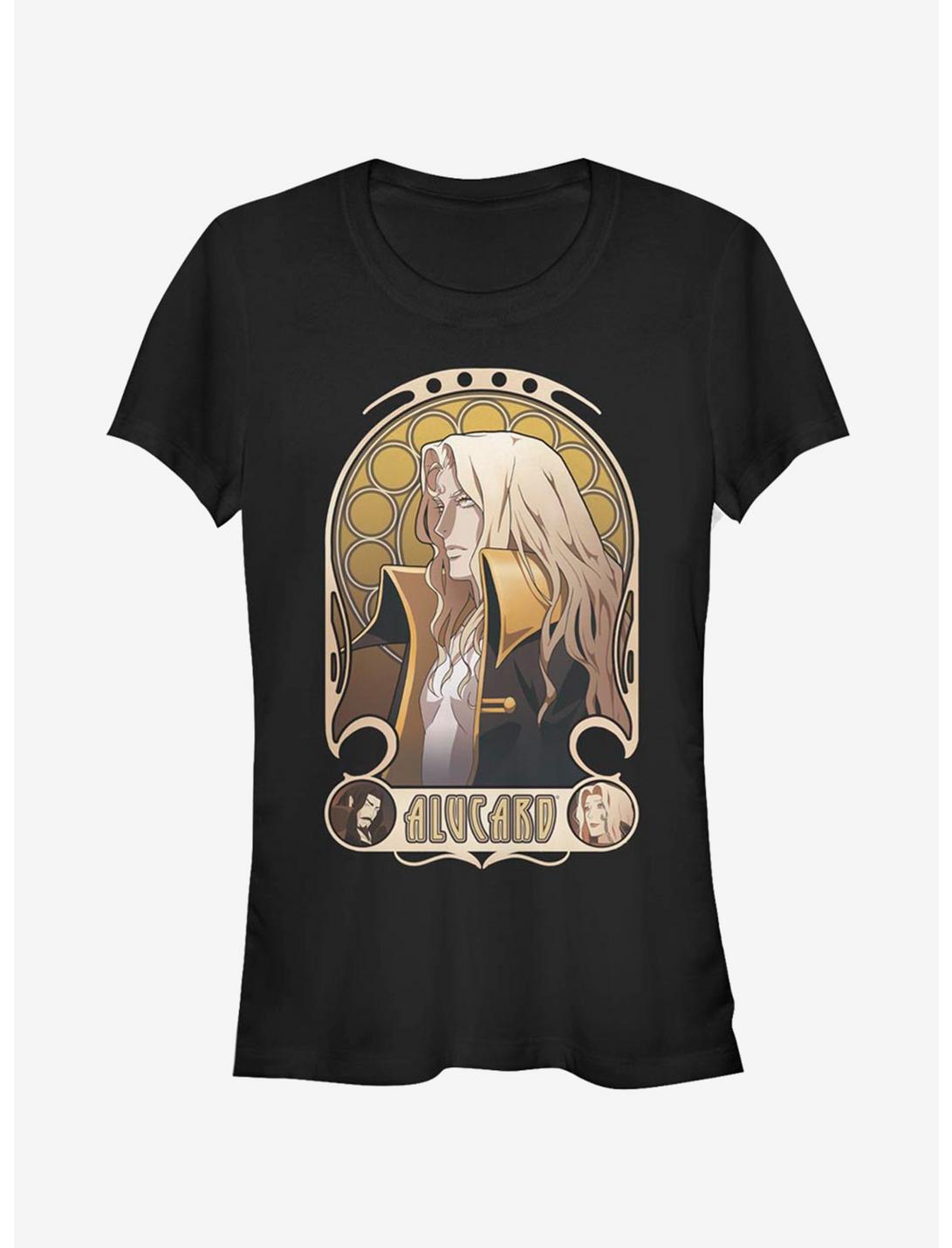 Castlevania Alucard Nouveau Girls T-Shirt, BLACK, hi-res
