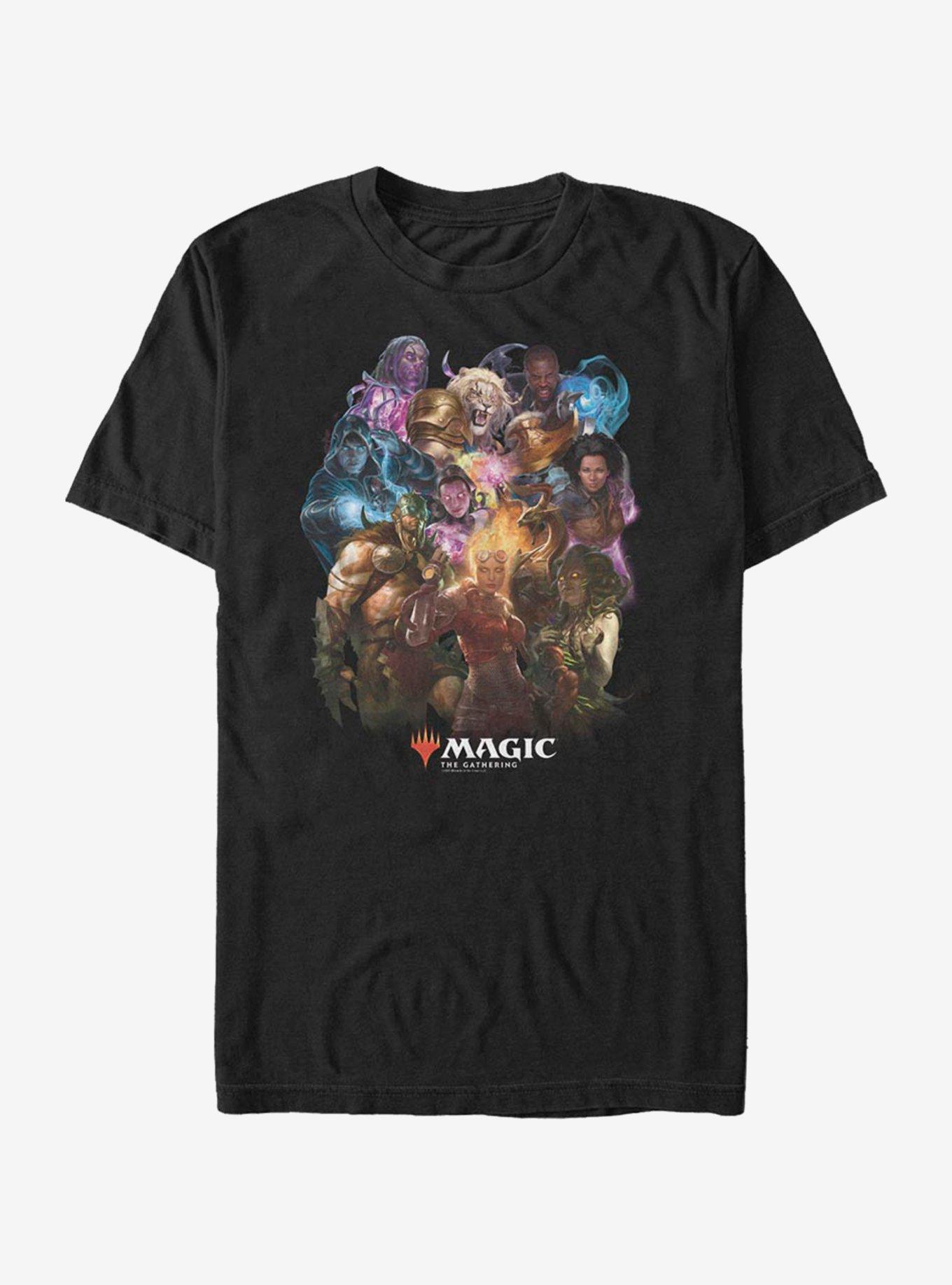 Magic: The Gathering Character Group T-Shirt, BLACK, hi-res view 1