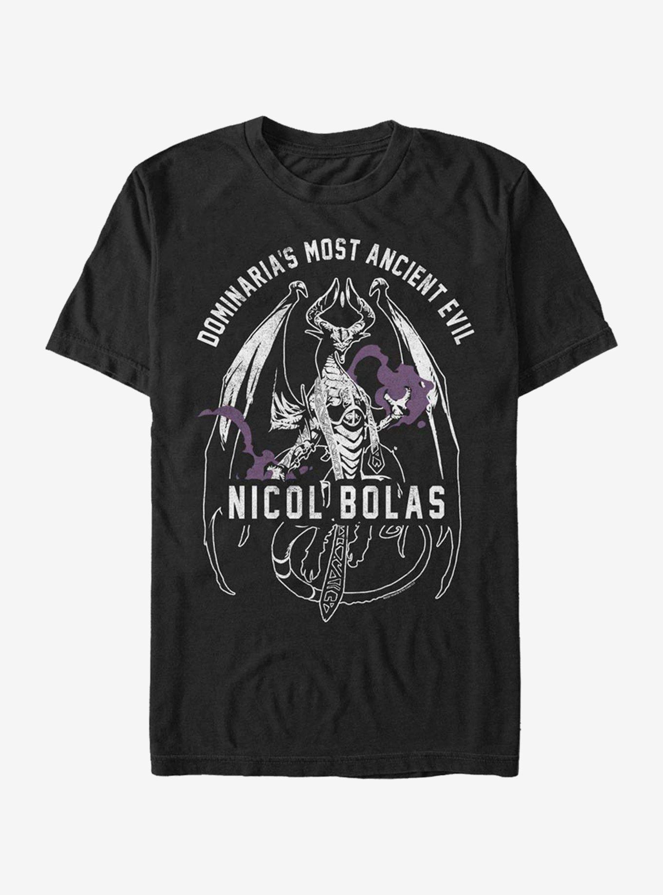 Magic The Gathering Evil Nicol TShirt BLACK BoxLunch