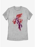 Magic: The Gathering Chandra in Action Womens T-Shirt, ATH HTR, hi-res