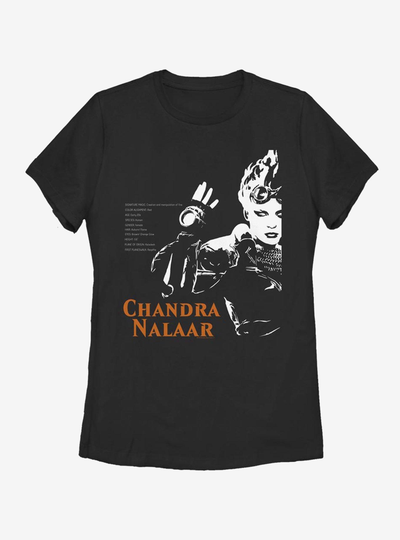 Magic: The Gathering Chandra Stats Womens T-Shirt, , hi-res