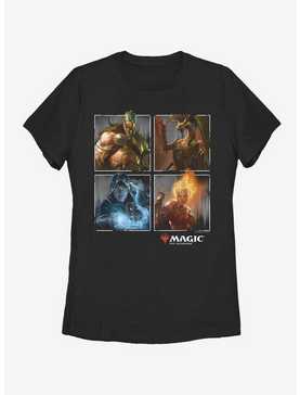 Magic: The Gathering Character Four Up Womens T-Shirt, , hi-res