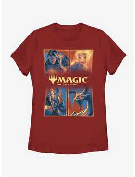 Magic: The Gathering Four Chars Womens T-Shirt, , hi-res