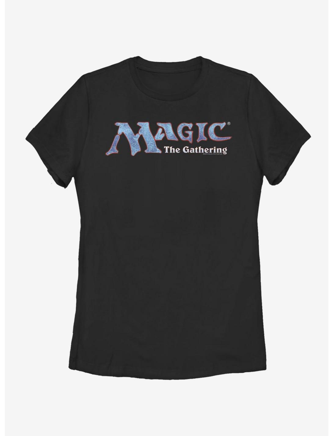 Magic: The Gathering Vintage Logo Womens T-Shirt, BLACK, hi-res