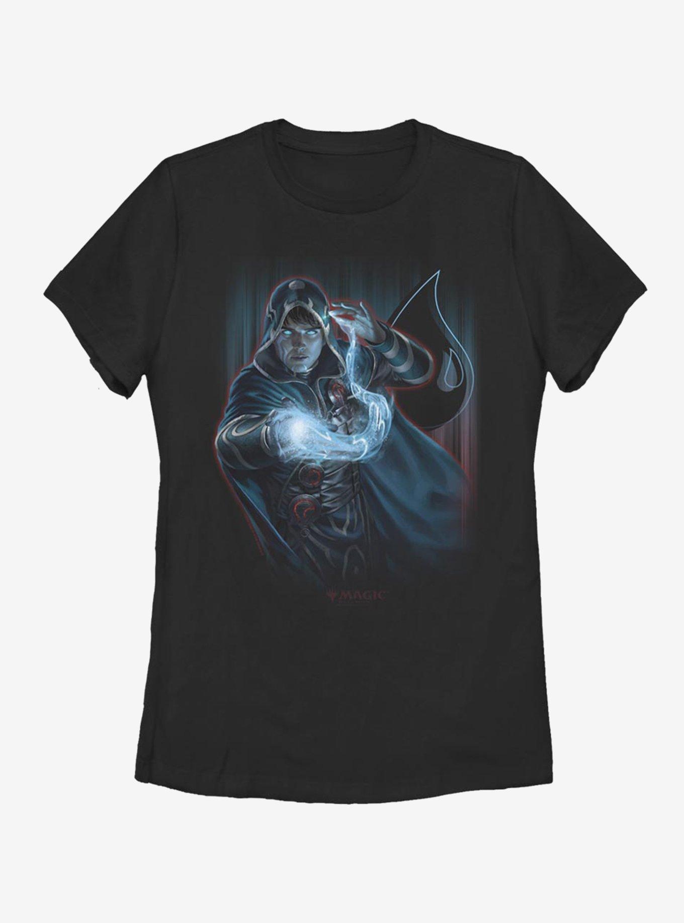 Magic: The Gathering Water Mage Womens T-Shirt, BLACK, hi-res