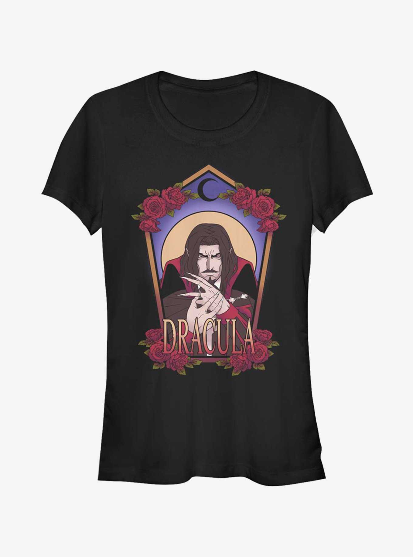 Castlevania Dracula Art Nouvea Girls T-Shirt, , hi-res