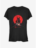 Castlevania Hero Weapons Girls T-Shirt, BLACK, hi-res