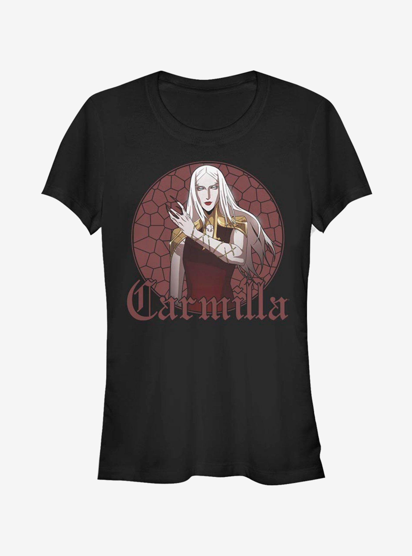 Castlevania Stained Glass Carmilla Girls T-Shirt, , hi-res