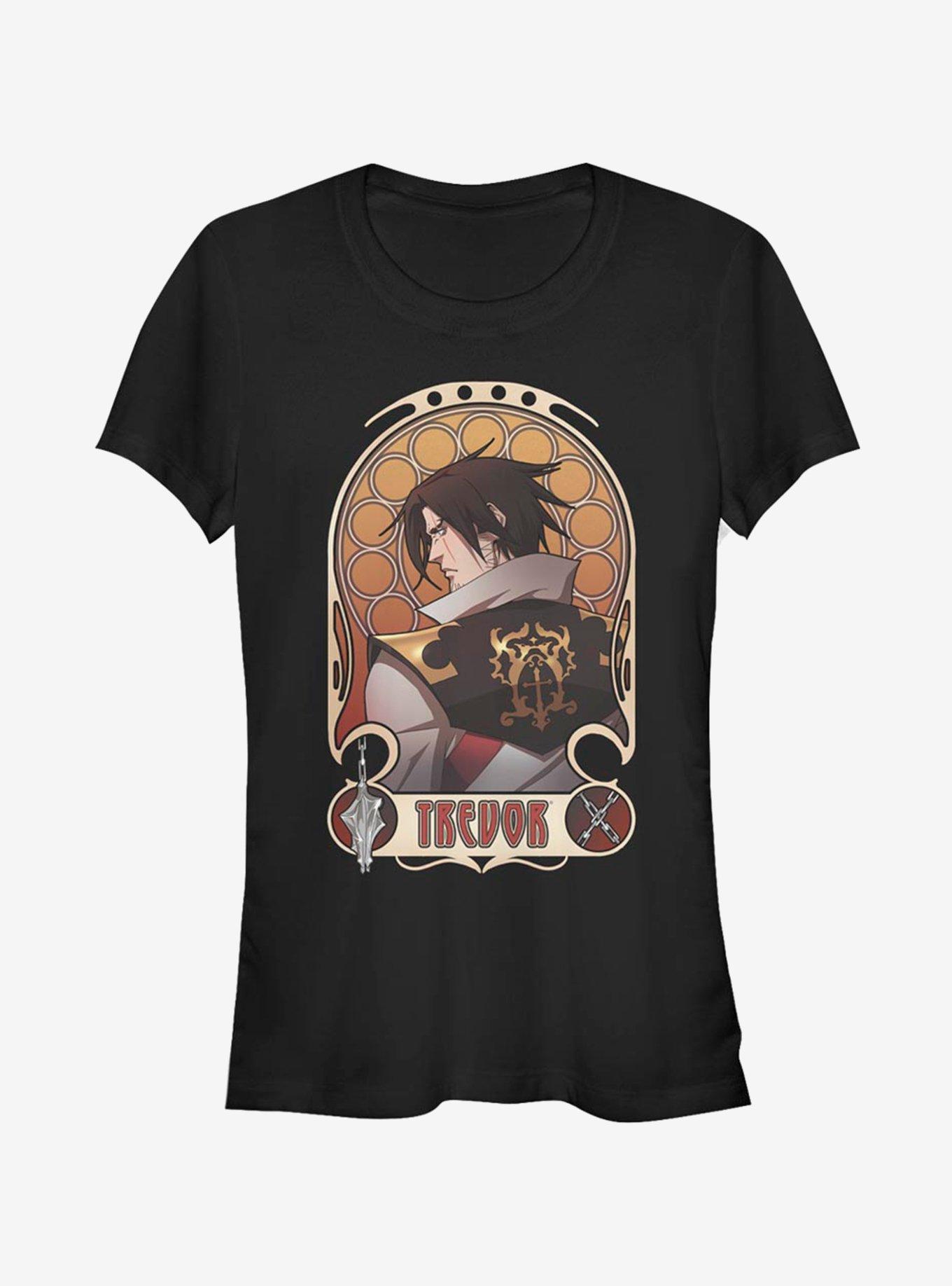 Castlevania Trevor Nouveau Girls T-Shirt, BLACK, hi-res