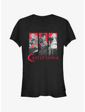 Castlevania Trio Box Up Girls T-Shirt, , hi-res