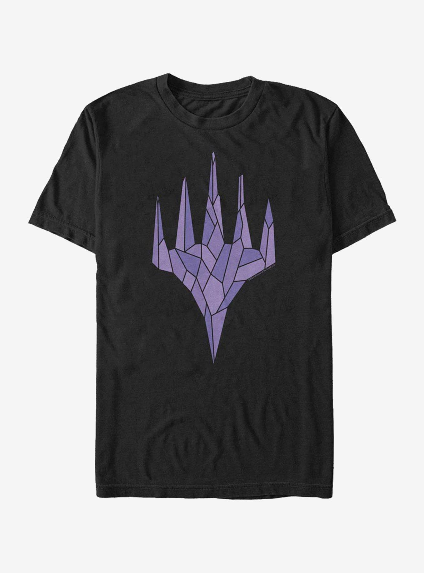 Magic: The Gathering Black Crystal T-Shirt, BLACK, hi-res