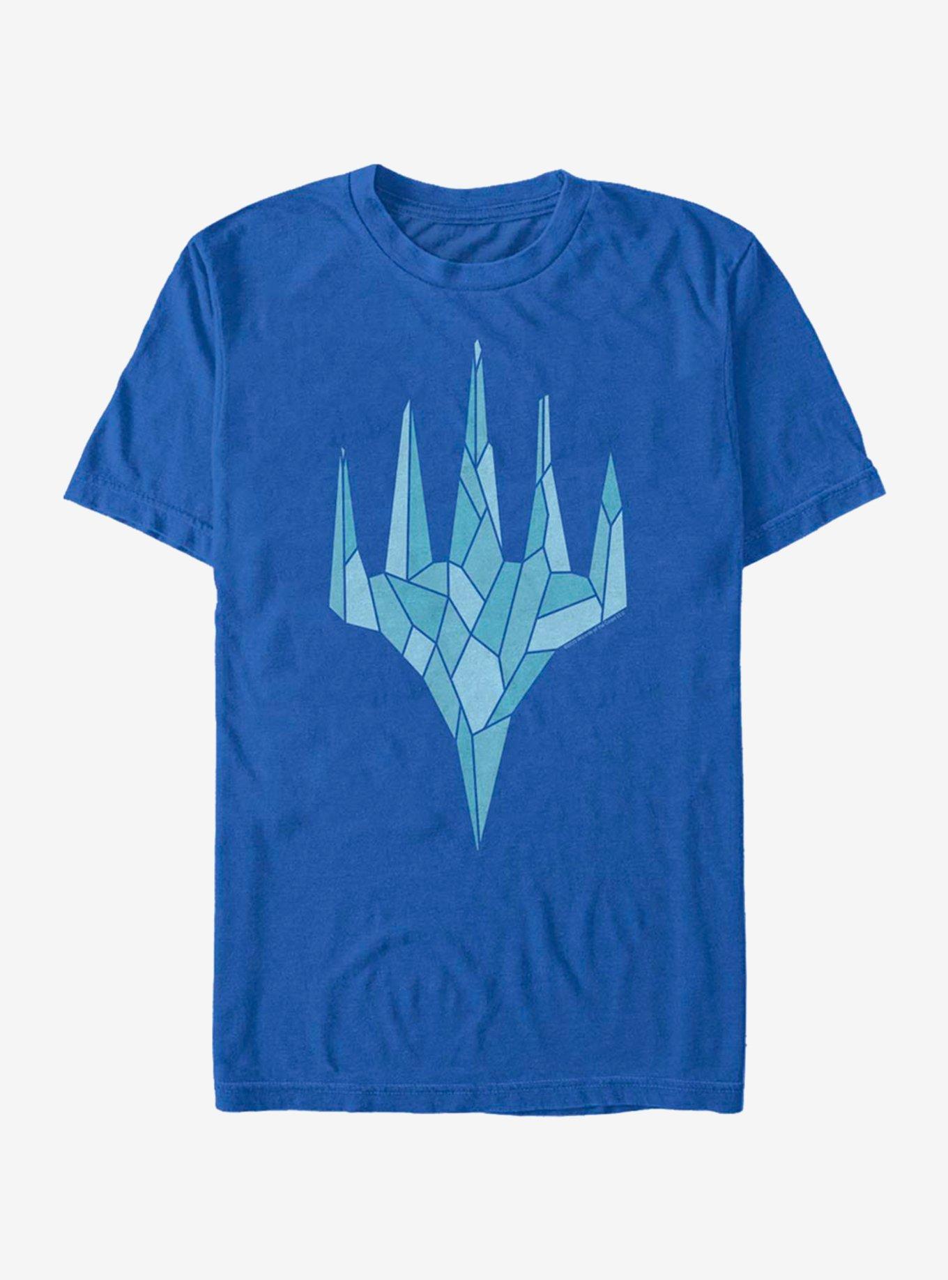 Magic: The Gathering Blue Crystal T-Shirt, ROYAL, hi-res