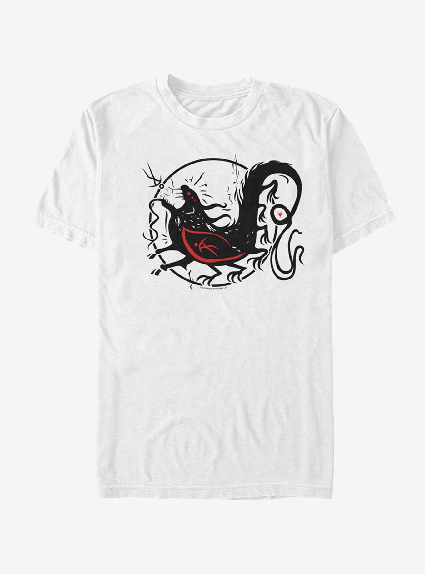 Magic: The Gathering Devouring Monster T-Shirt, WHITE, hi-res