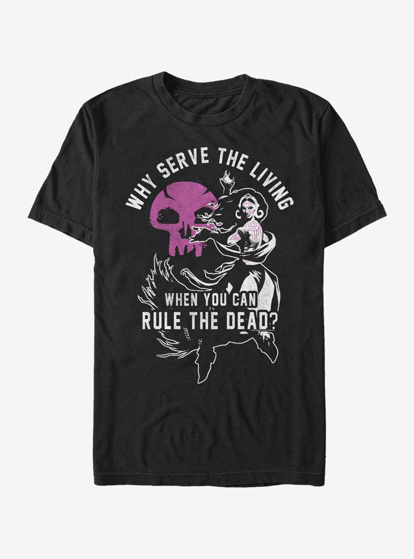 Magic: The Gathering Liliana Rule The Dead T-Shirt, BLACK, hi-res