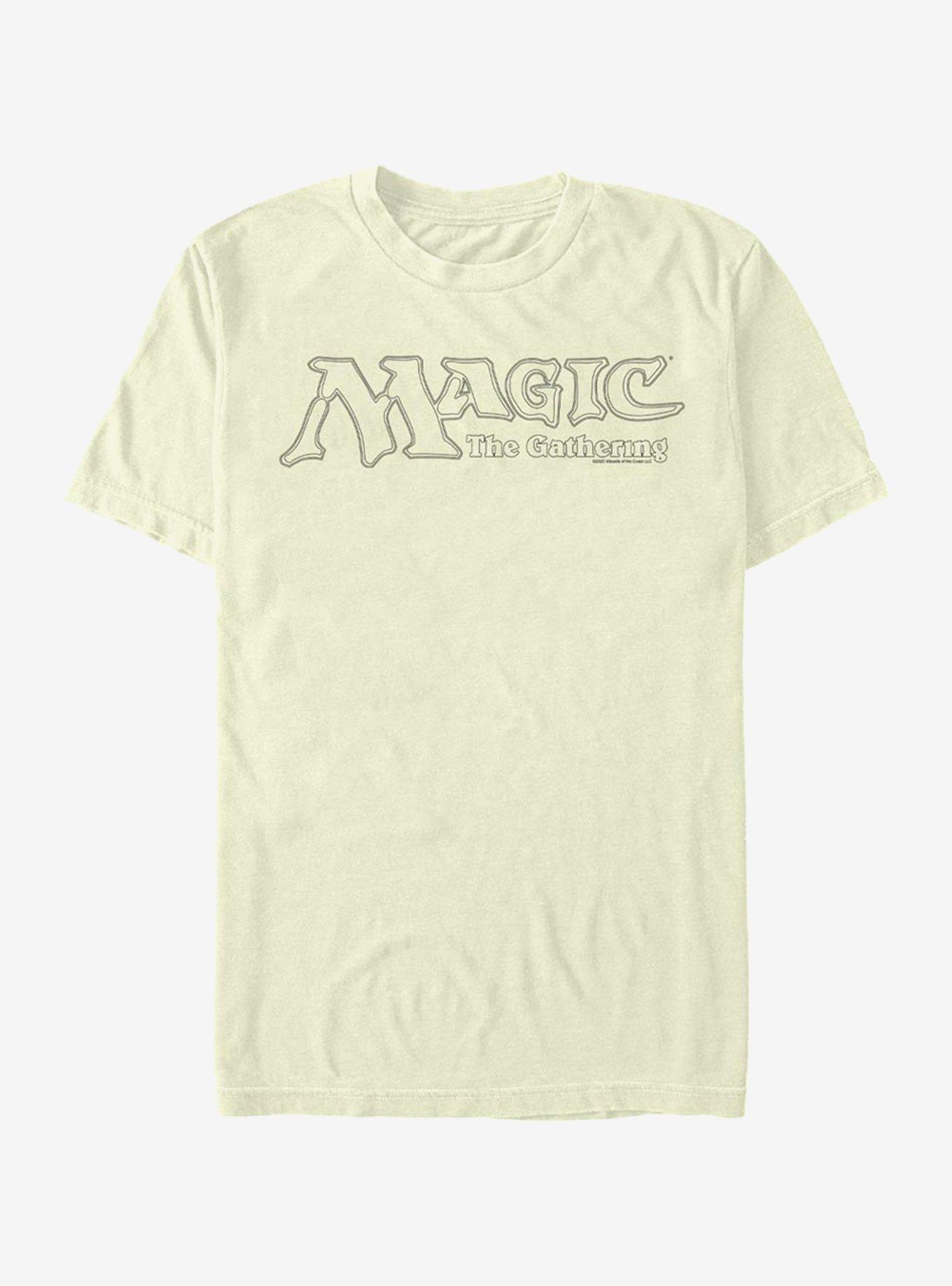 Magic: The Gathering Magic The Gathering Classic Logo T-Shirt, NATURAL, hi-res