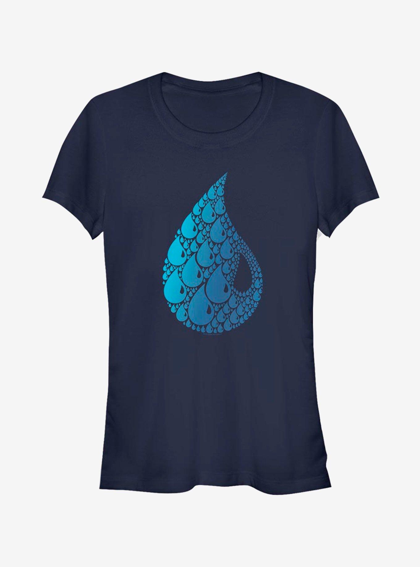 Magic: The Gathering Blue Mana Symbol Girls T-Shirt, NAVY, hi-res