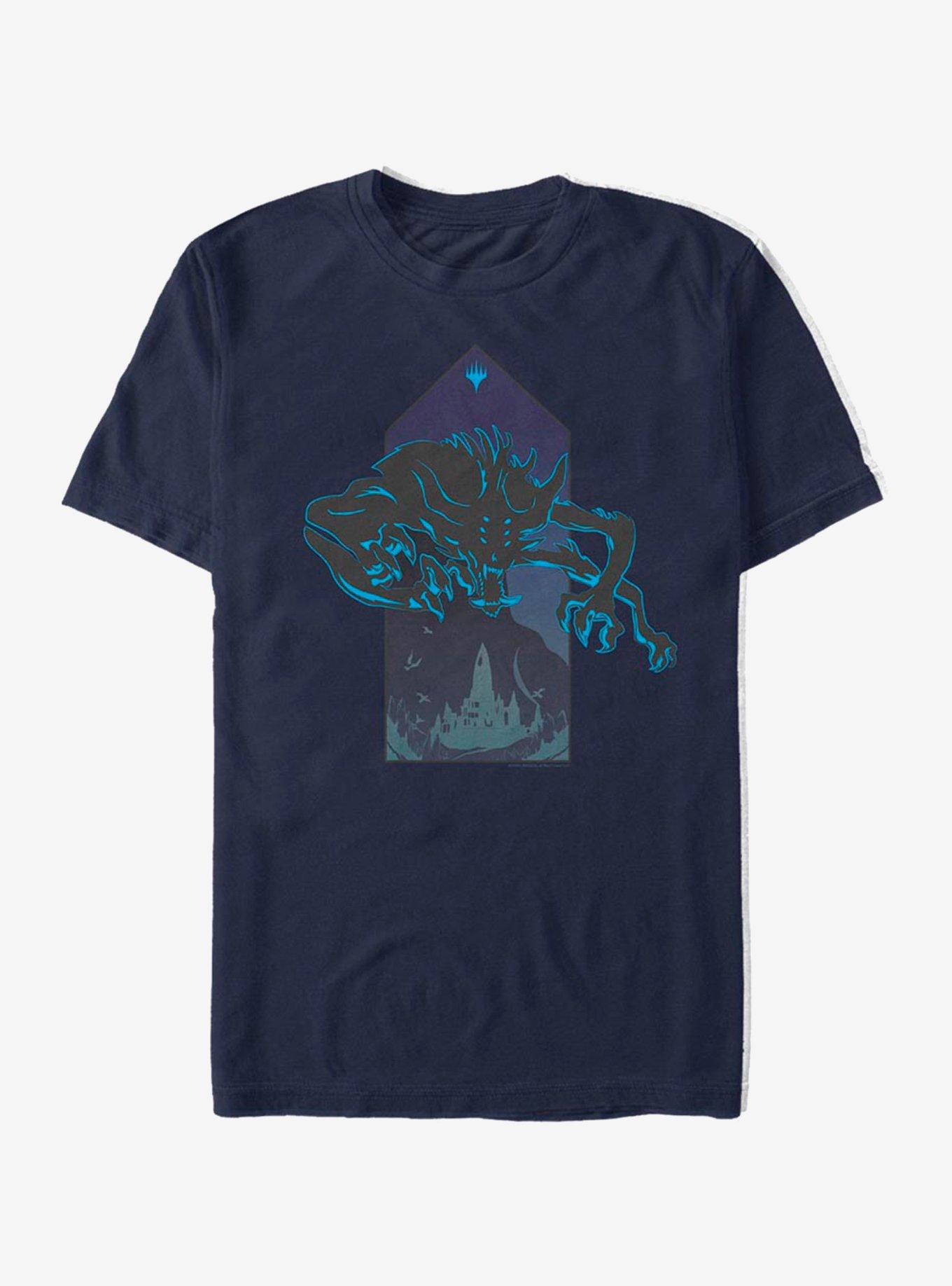 Magic: The Gathering Night Monster T-Shirt, NAVY, hi-res