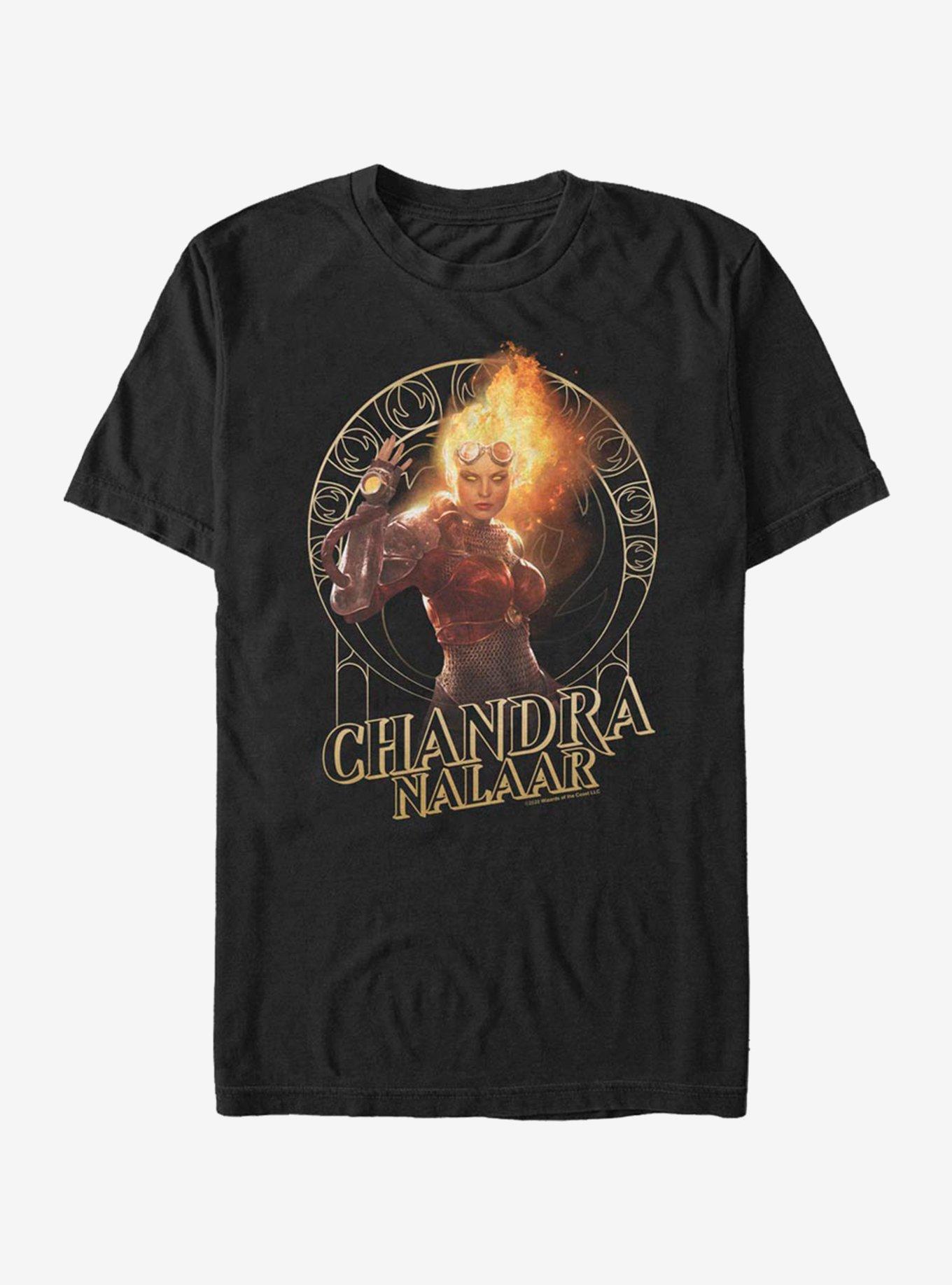 Magic: The Gathering Nouveau Chandra T-Shirt, BLACK, hi-res